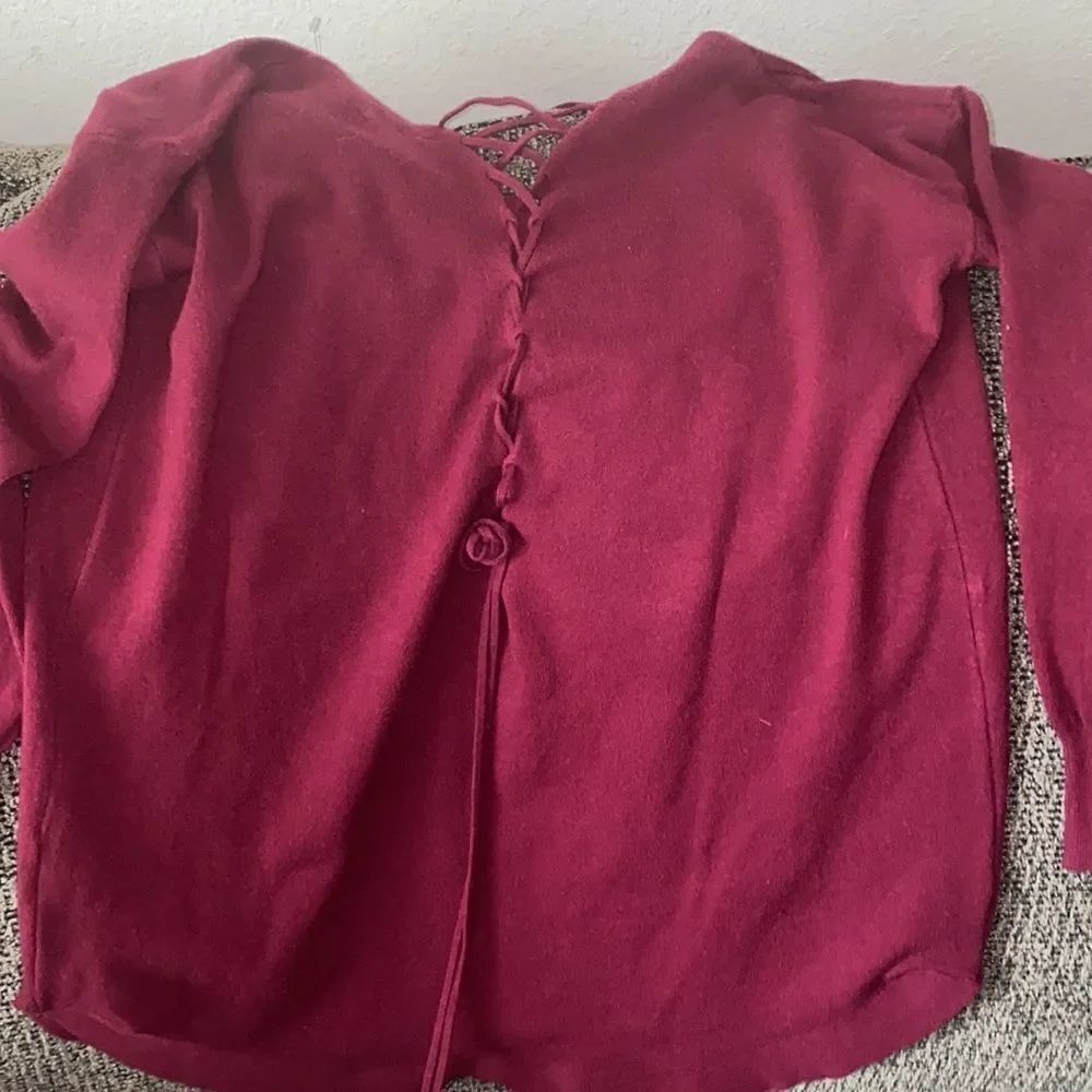 ✨ Debut Lace Up Sweater✨ - Picture 3 of 7